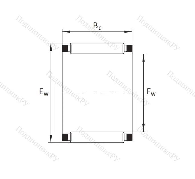 Подшипник K 22x30x15 TV/0-7