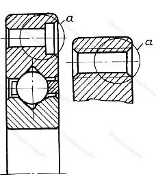 Модификация подшипника 6-186822 