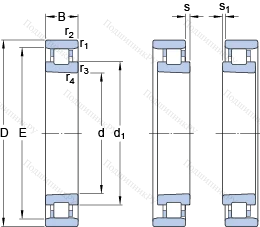 Подшипник N 1009 KTNHA/SP
