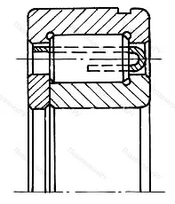 Модификация подшипника 692207КМ размер 35x72x17 от производителя  ГПЗ-10-ГПЗ