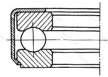 Подшипник  108804 размер 20x37x11
