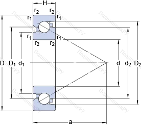 Подшипник BSA 201 C