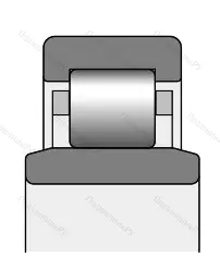 Подшипник N 210/C 3 размер 50x90x20 от производителя  SKF