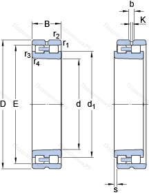 Подшипник NN 3036 K/SPW 33 в Йошкар-Оле