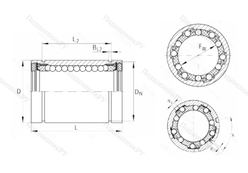 Подшипник KB 16 PP в Йошкар-Оле