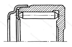 Модификация подшипника 804709А2С10 размер 45x62x37