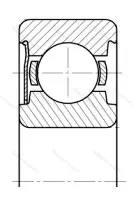 Подшипник 6320 Z размер 100x215x47 от производителя  SKF
