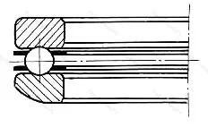 Подшипник  53272 (28272) размер 360x500x116,7