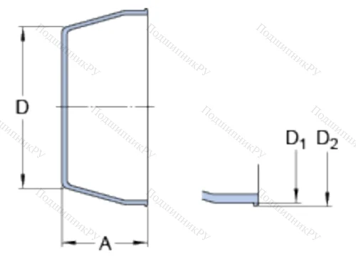 Торцевая крышка ECL 204 в Йошкар-Оле