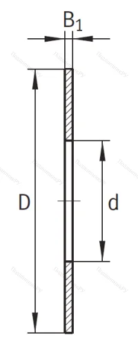 Игольчатый подшипник упорное кольцо AS 1226 от производителя  INA