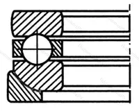 Подшипник  18210 (53210+U 210) размер 50x78/82x26