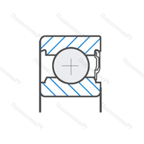 Подшипник шариковый радиальный L 12/35AH 01C 3