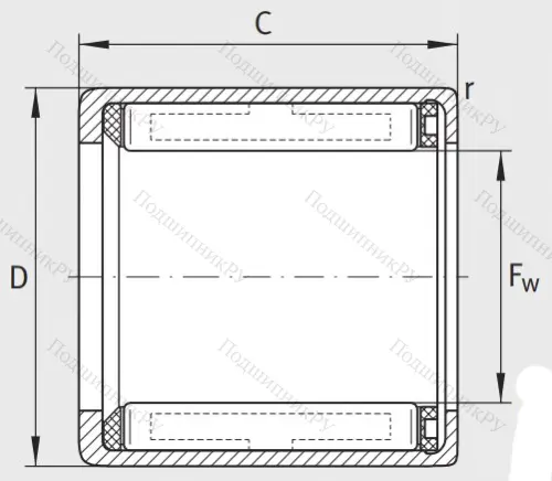 Подшипник обгонной муфты обгонная муфта HF 2520 L 564 в Йошкар-Оле