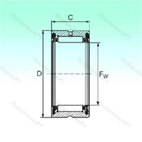 Подшипник игольчатый радиальный RNA 4907 2RS