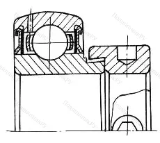 Подшипник  YET 218 (780218) 