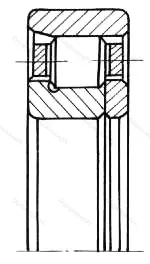 Модификация подшипника 142220Л2 размер 100x180x34 от производителя  ГПЗ-4