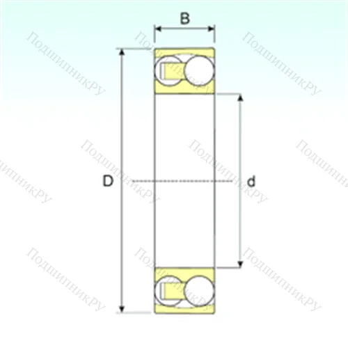 Подшипник шариковый радиальный самоцентрирующийся 1305 TN 9