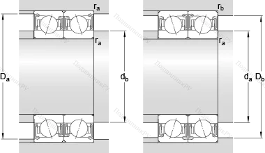 Подшипник S 7006 CD/HCP 4A