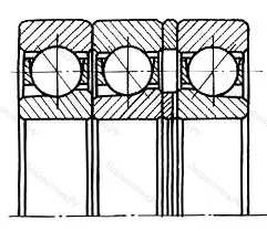 Модификация подшипника 5-566418ЕШ2 размер 90x225x162 от производителя  ГПЗ-1