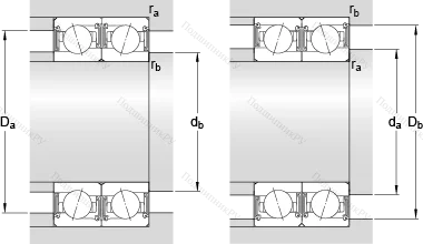 Подшипник S 71918 CE/HCP 4A