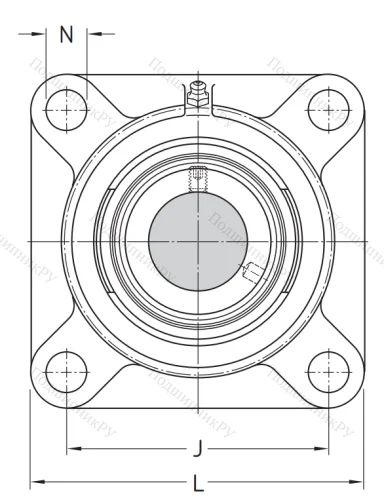 Подшипниковый корпус FY 510 M в Йошкар-Оле