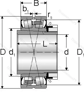 Подшипник  183715 размер 75x150x51,5 от производителя  МПЗ