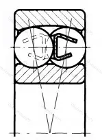 Модификация подшипника 6-6015 размер 15x35x8