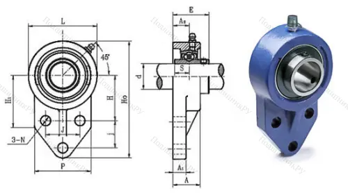 Подшипниковый узел UCFB 208 в Йошкар-Оле