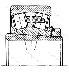 Модификация подшипника 13522 размер 110x215x58/88