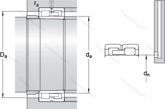Подшипник NNU 4944 BK/SPW 33