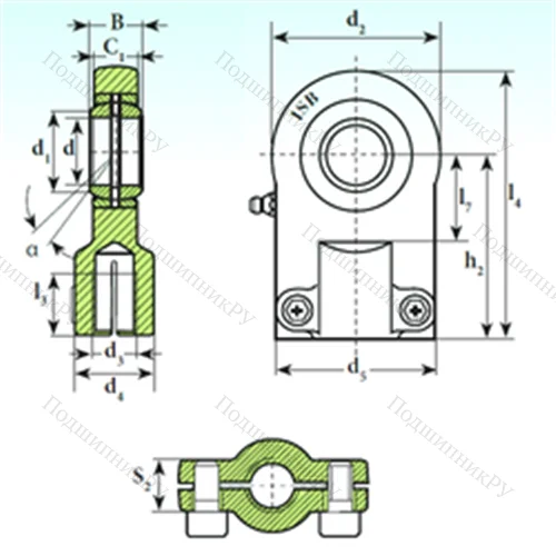 Подшипник скольжения сферический TAPR 701 DO