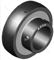 Высокотемпературный корпусной подшипник UC 208 BHTS ZZ 280° BECO