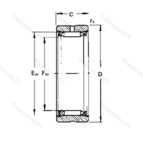 Подшипник игольчатый радиальный RNA 2085