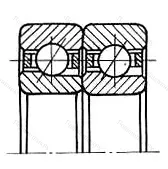 Подшипник 7206ACD/P 5DT размер 30x62x32 от производителя  SKF