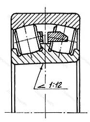 Модификация подшипника 113608 размер 40x90x33 ГПЗ-6
