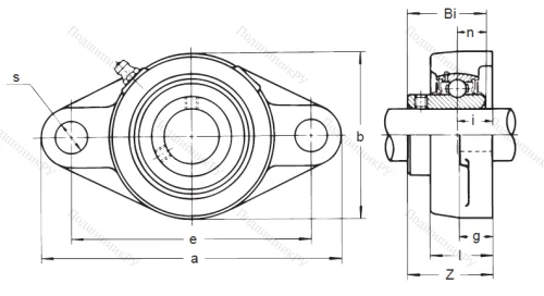 Подшипниковый узел UCFL 208 в Йошкар-Оле