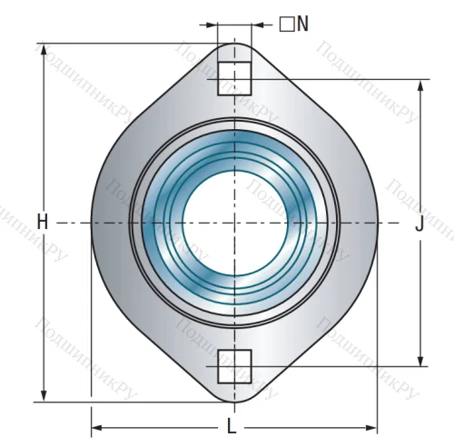 Подшипниковый корпус  PFL 208 в Йошкар-Оле
