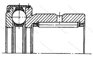 Модификация подшипника 5-564808Л размер 45x65/68x32 от производителя  ГПЗ-3