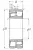 Сферический роликовый подшипник с конической посадкой на вал 22220 EAKW 33 от производителя  SNR