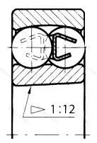 Подшипник  111324 (1324K) размер 120x260x55