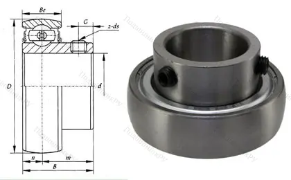 Корпусный подшипник SB 205