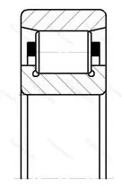 Подшипник N 309/C 2 размер 45x100x25 от производителя  SKF