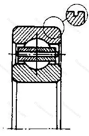 Модификация подшипника 4-7601/2,5Ю5Т 