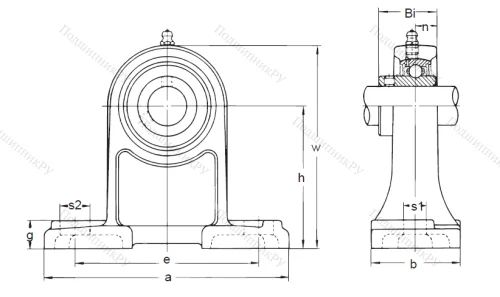 Подшипниковый узел UCPH 209 в Йошкар-Оле
