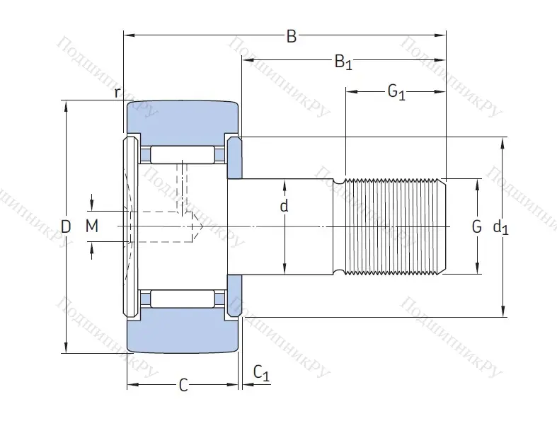 Подшипник KR 52 PP A