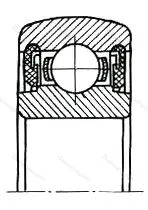 Модификация подшипника 1580206С17 размер 30x62x18 ГПЗ-23
