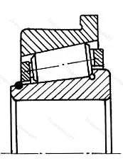 Подшипник  33214R (3067214) размер 70x125x41 от производителя  SKF
