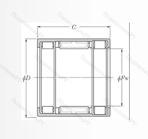 Подшипник обгонной муфты обгонная муфта FCB 25 в Йошкар-Оле