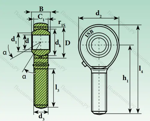 Шарнирная головка TSML 12 в Йошкар-Оле
