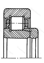 Подшипник  NJ 240+HJ 240 (62240) размер 200x360x58 от производителя  SKF